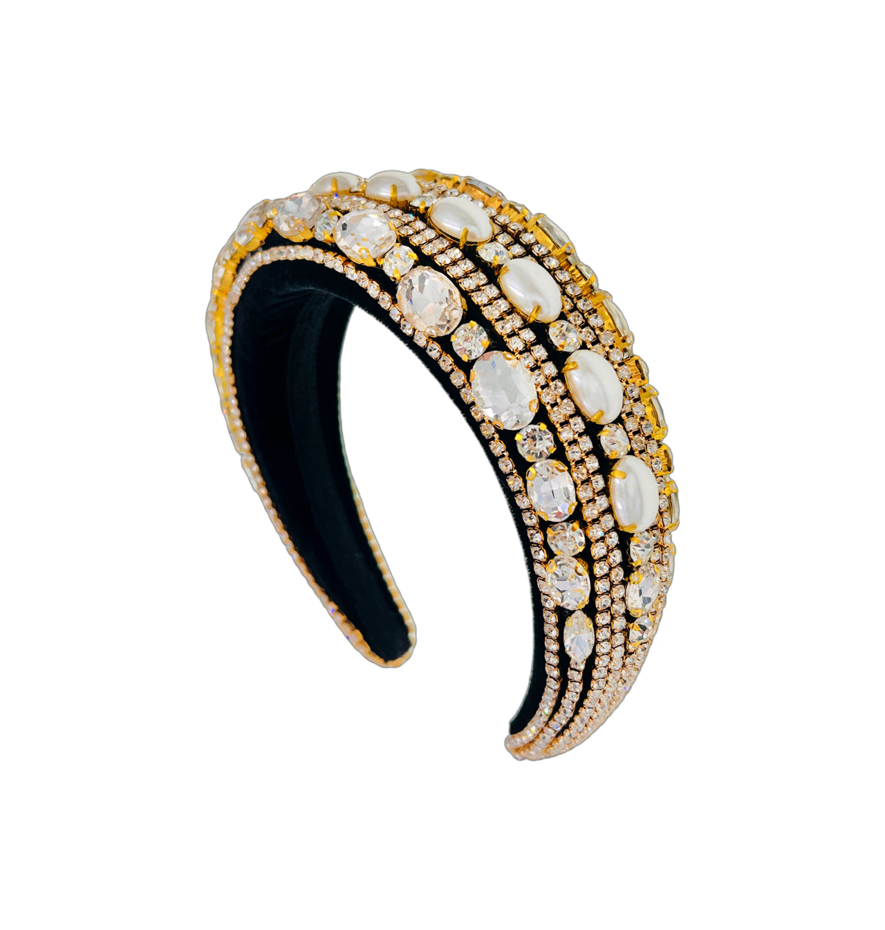 Crown d’Ornement · Baroque Regal Velvet Headband