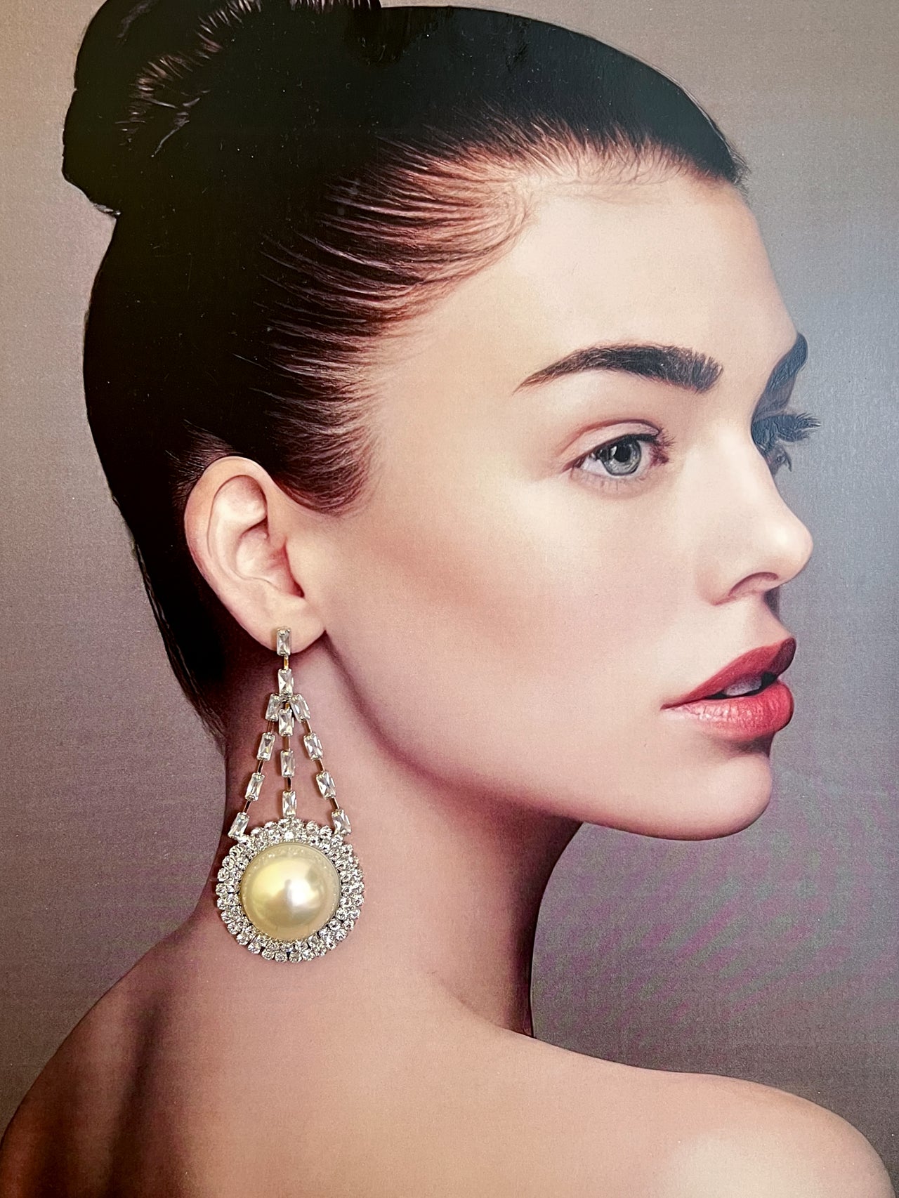 Halo de Perle Pearl Earrings