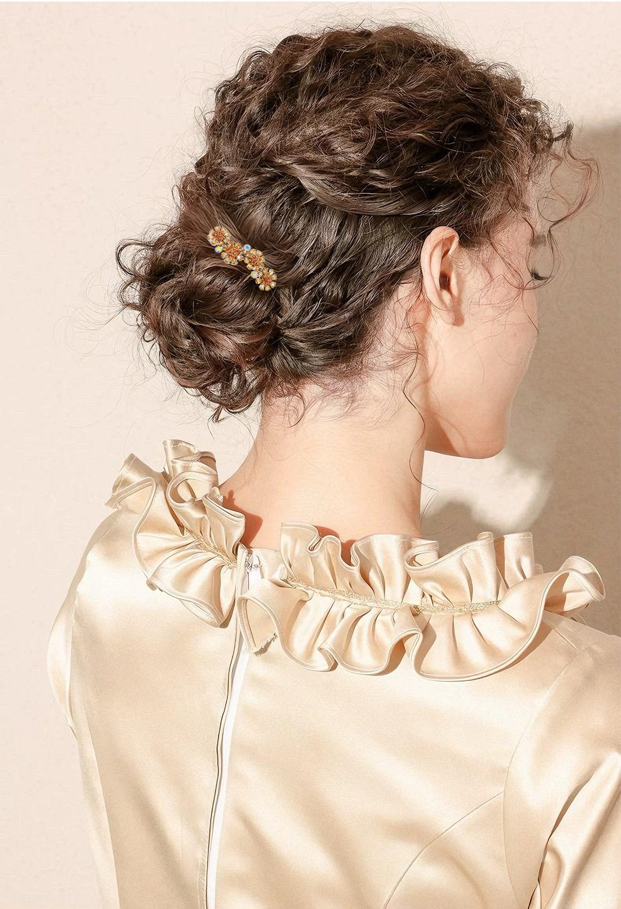 Tibet GESANG Flower Barrette