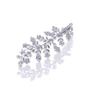 Aurora Celestial Leaf Bridal Hair Clip - MOGHANT