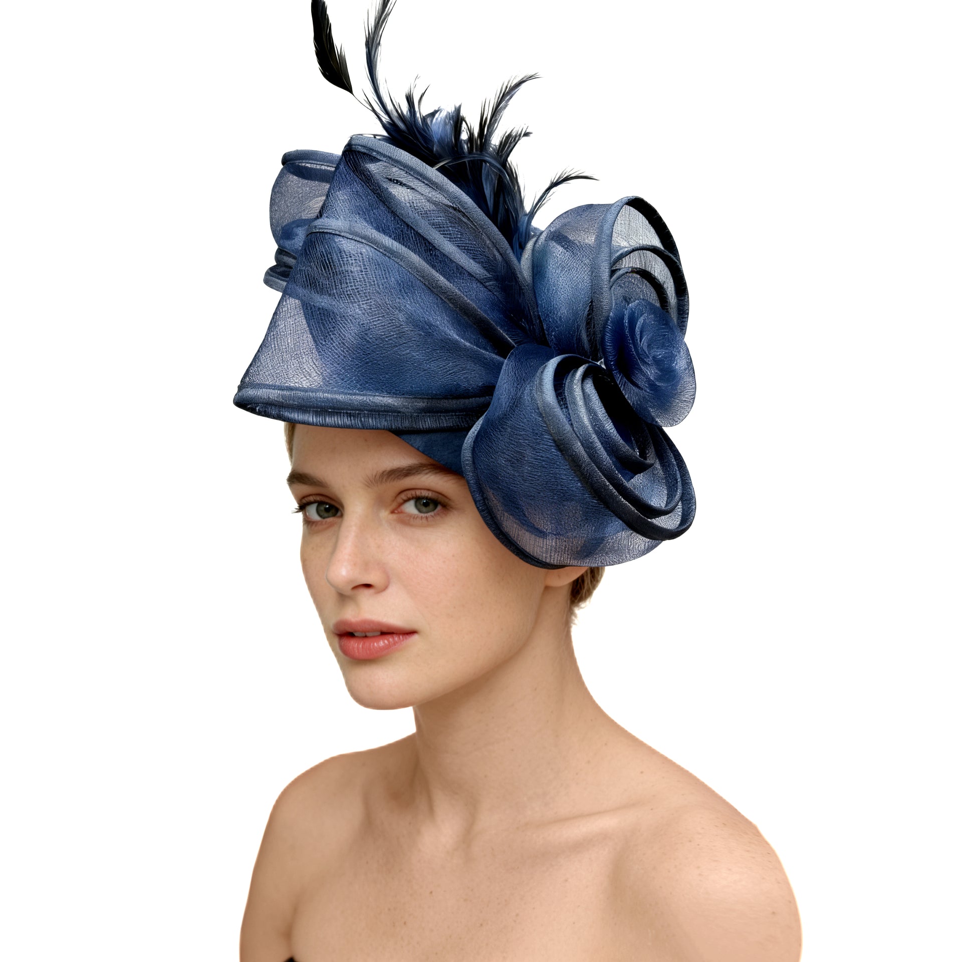 Fleur Plume Fascinator F3011 - MOGHANT