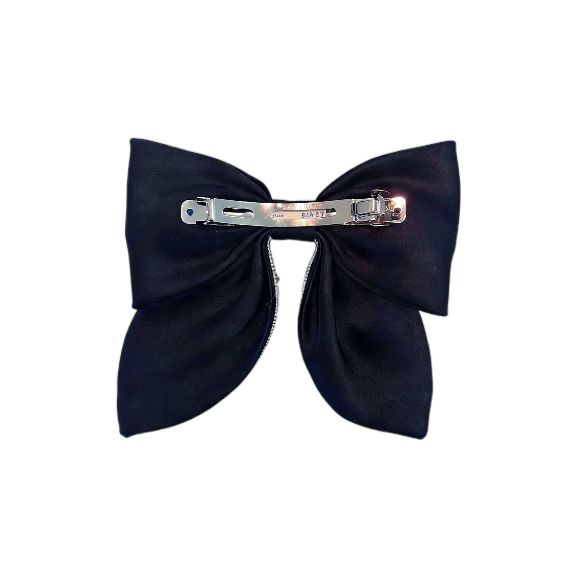 Virevolte Éclat Crystal-Trim Bow Barrette - MOGHANT