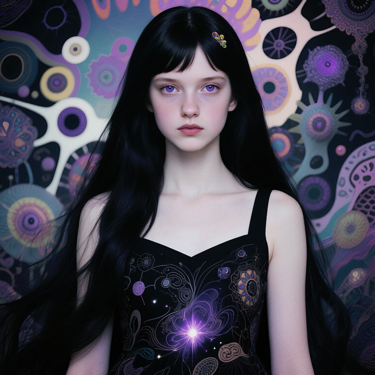 Crystal Whimsy · Twinkle Wing Butterfly Alligator Clip