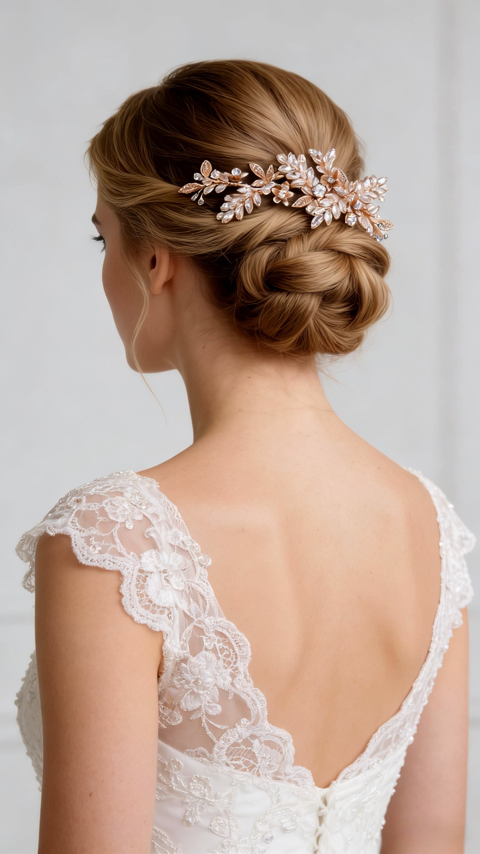 Elysian Handwoven Bloom Bridal Hair Comb - MOGHANT