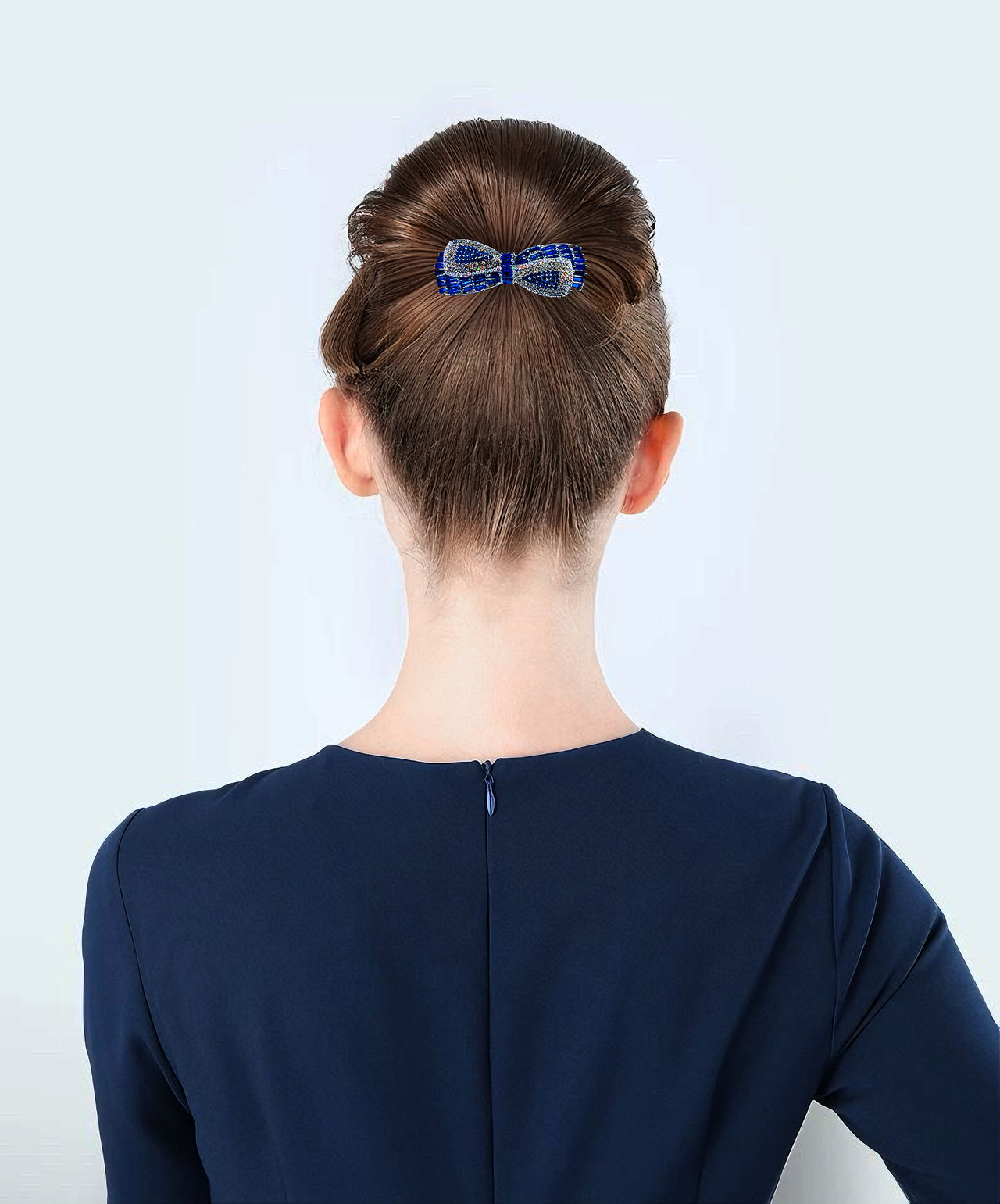 Noeud Sculpté · Prism Spark Bow Barrette