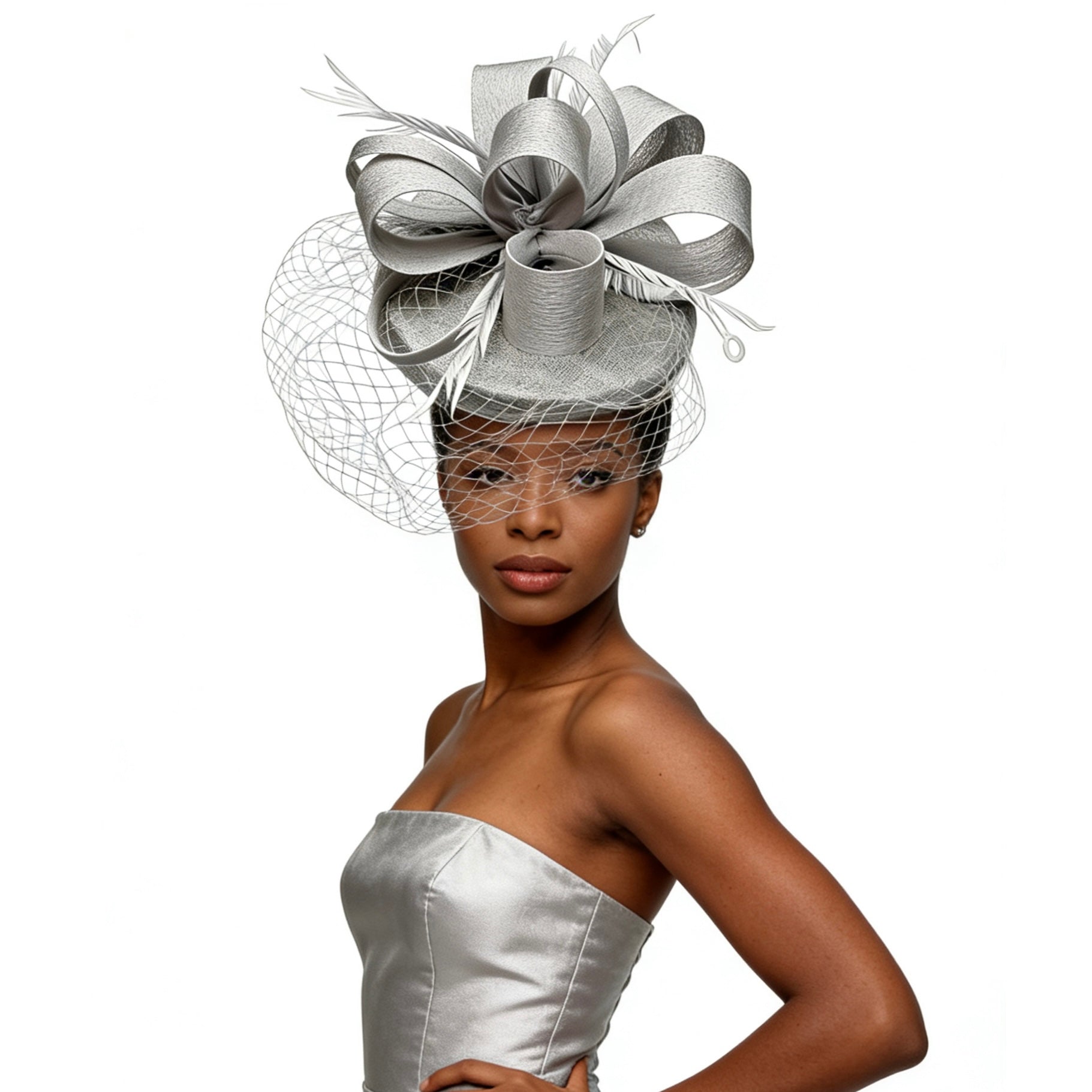 Lumière Bloom Sculpt Fascinator F3015 - MOGHANT