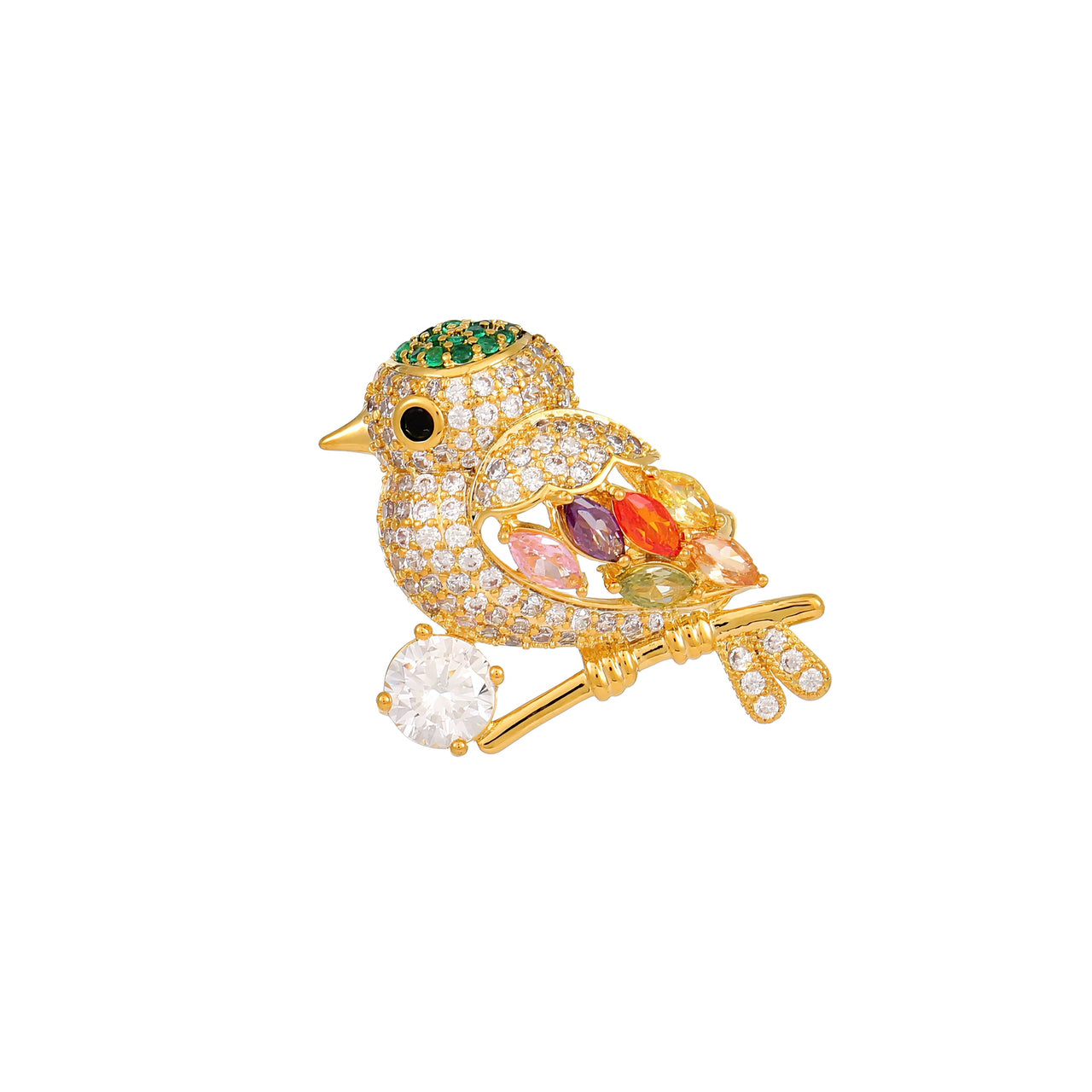 Lueur d’Aube · Colibri Hummingbird Brooch Pin