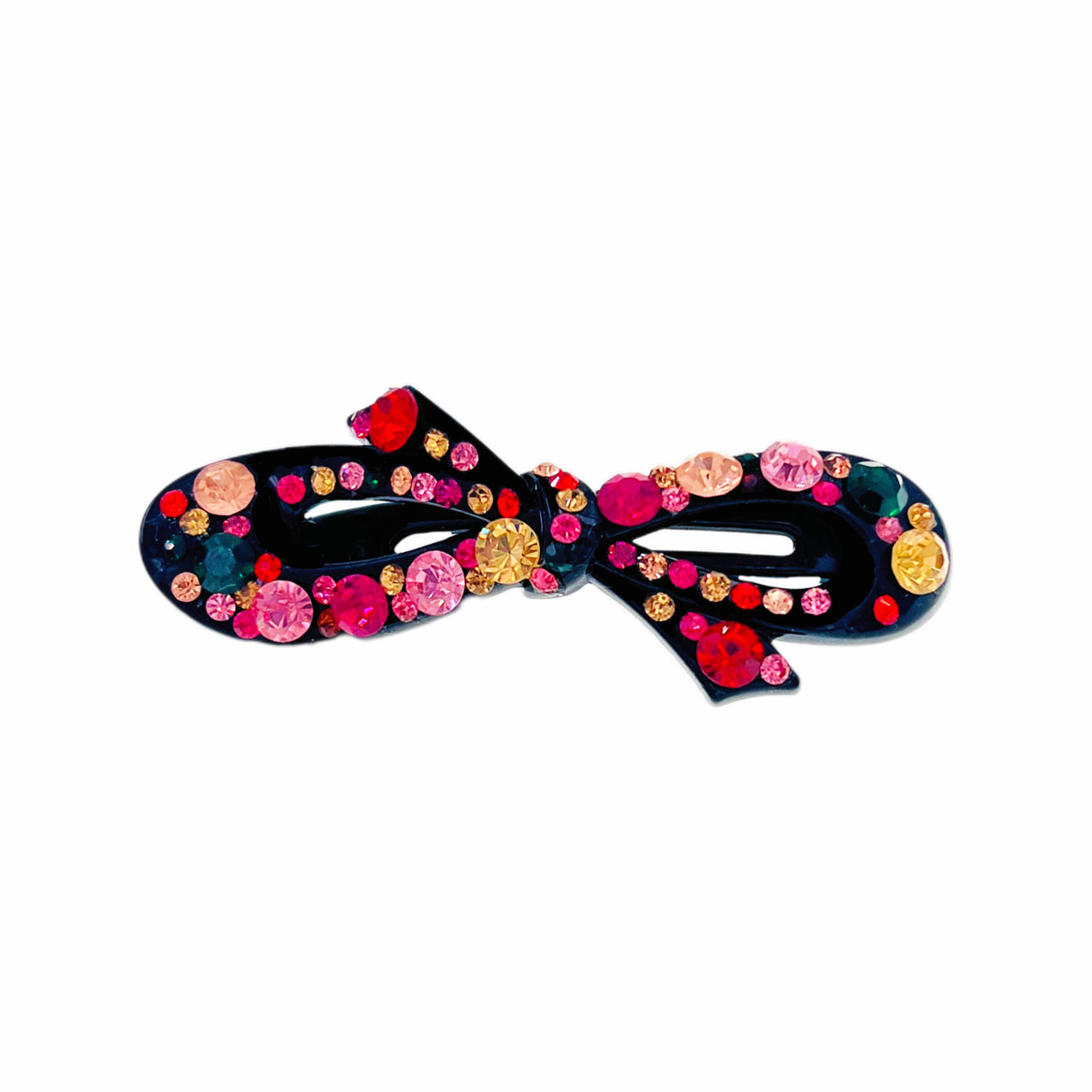 Lustre Bow Bloom · Alligator Clip