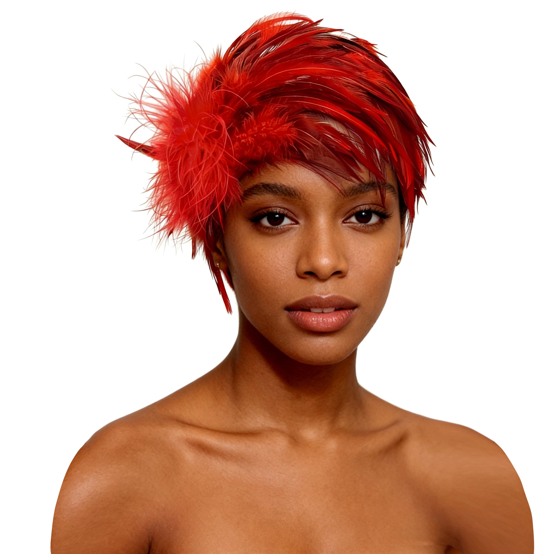 Plume Éclipse Halo Fascinator Headband - MOGHANT