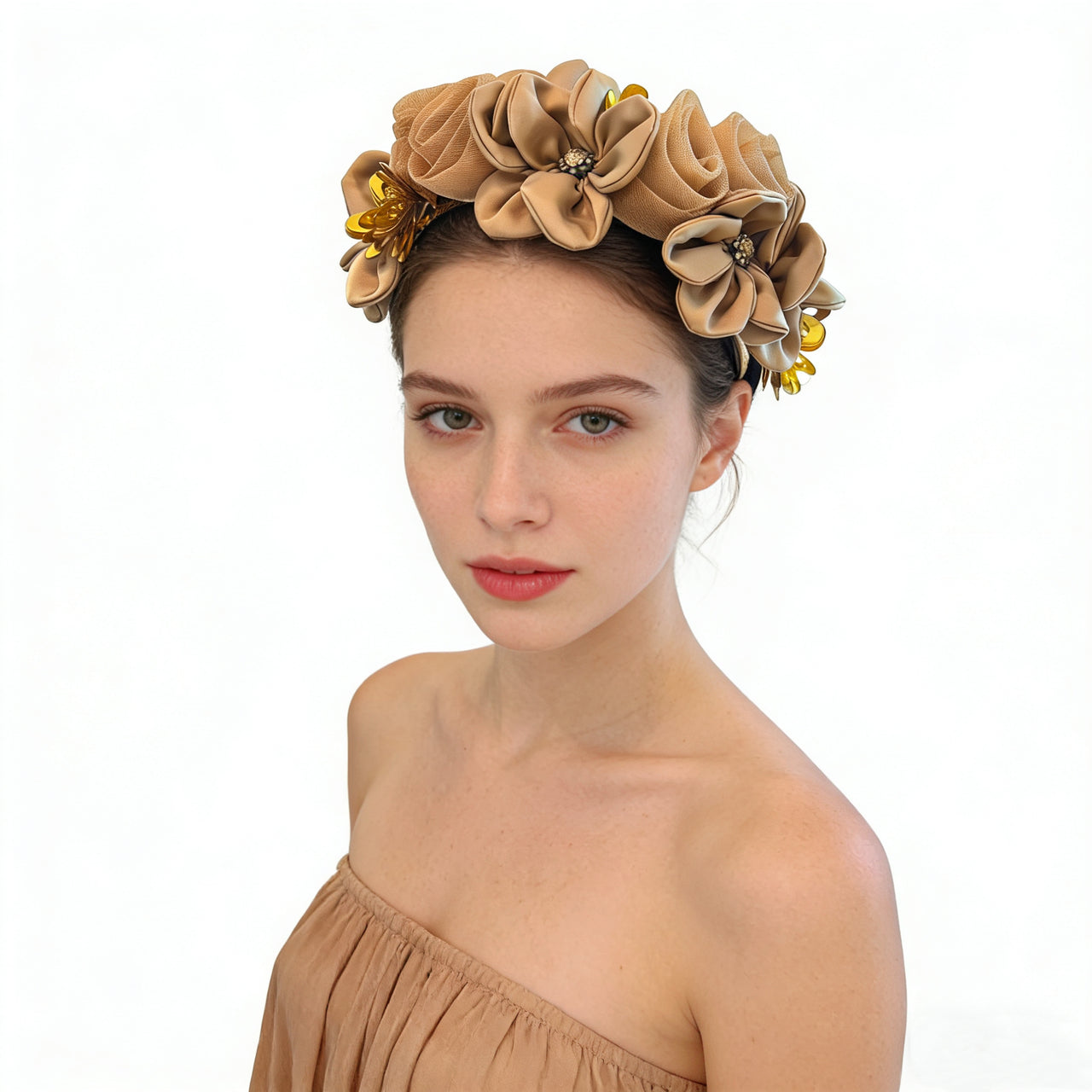 Terra Aurelia Bloom Crown Headband