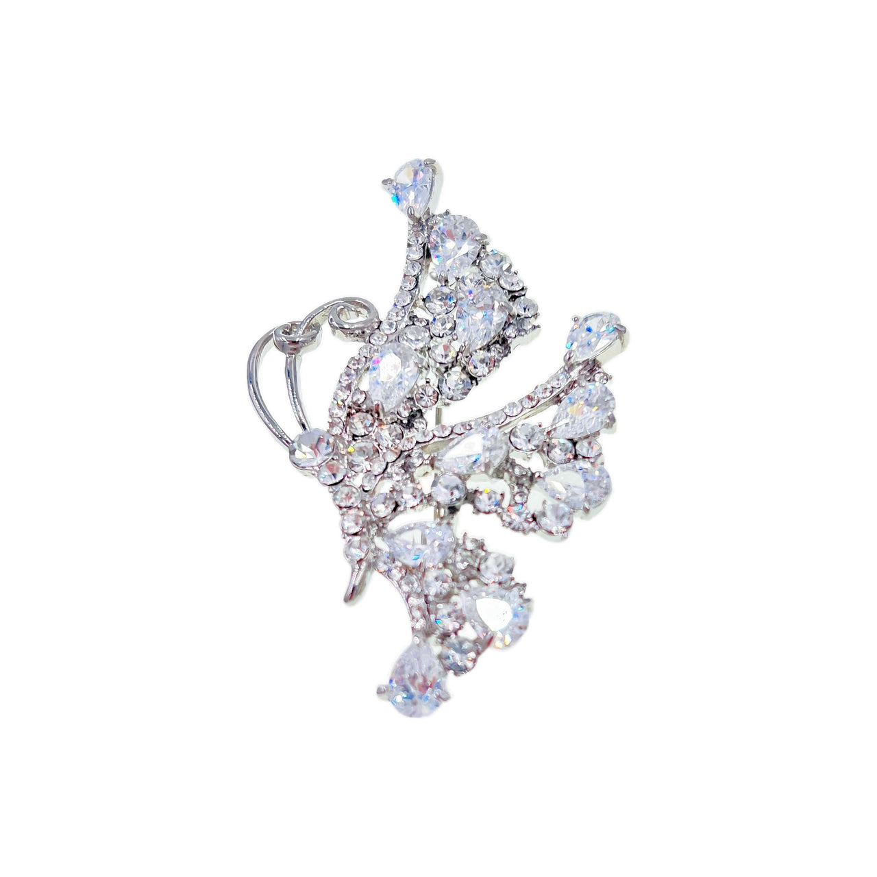 Étoile de Givre Brooch—Frosted Star Butterfly
