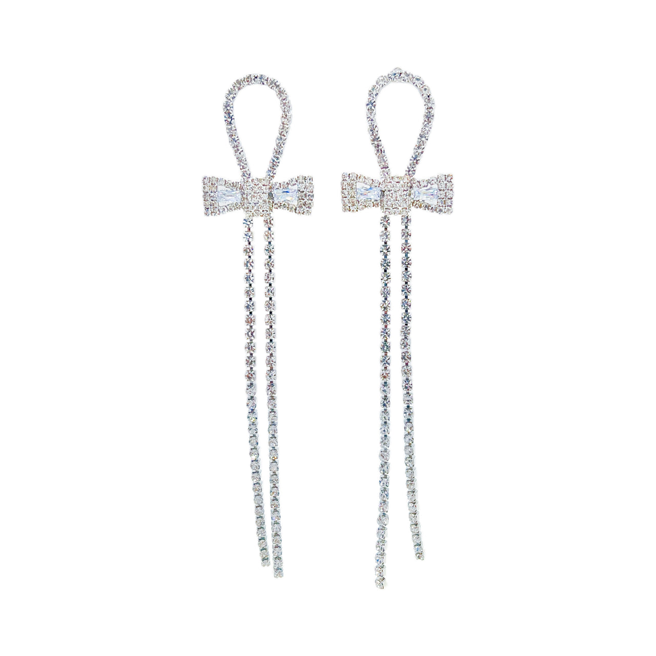 Lueur de Ruban Bow Earrings