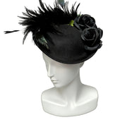 Feathered Rose Whisper Fascinator F3010 - MOGHANT