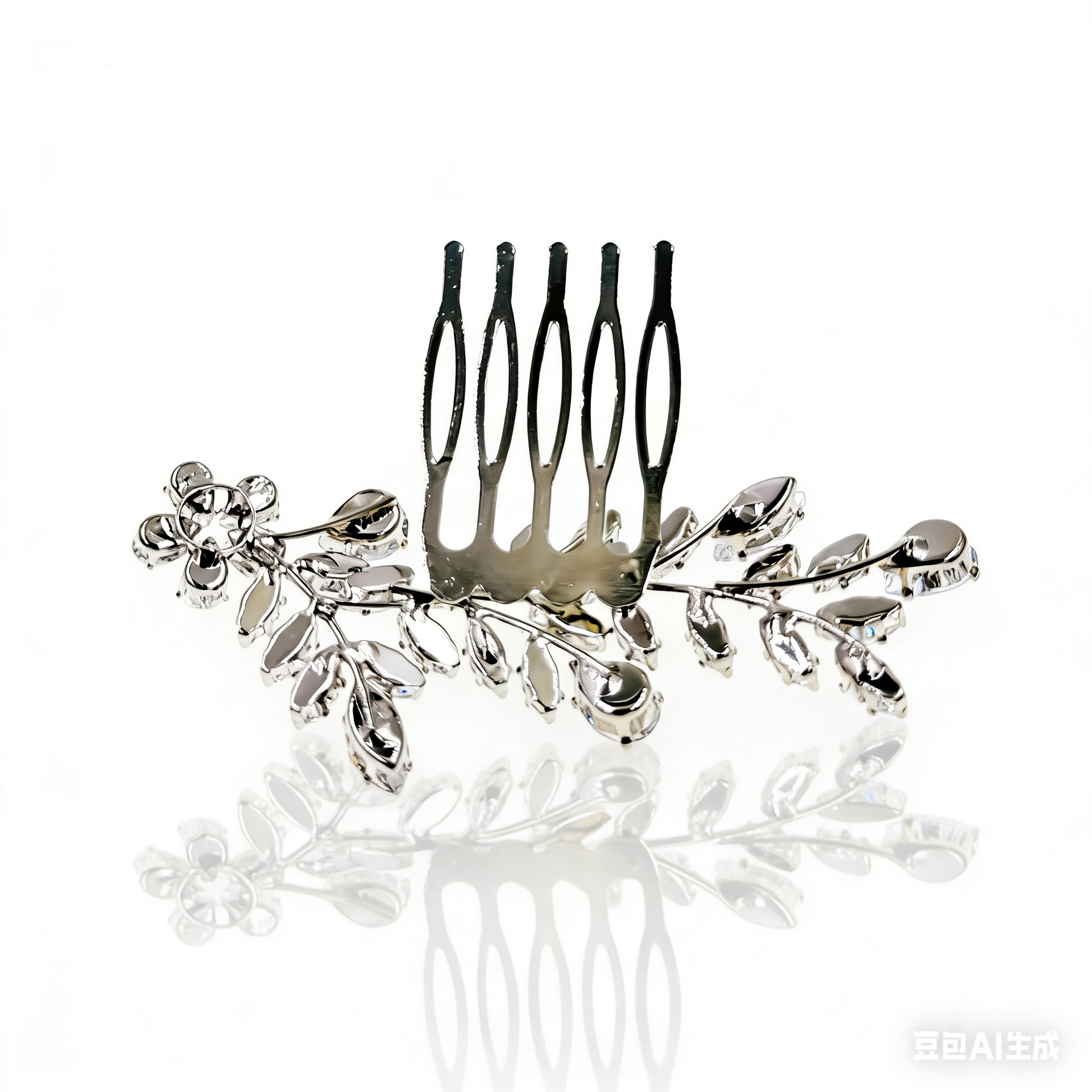 Aurora Willow Leaf Bridal Hair Comb - MOGHANT