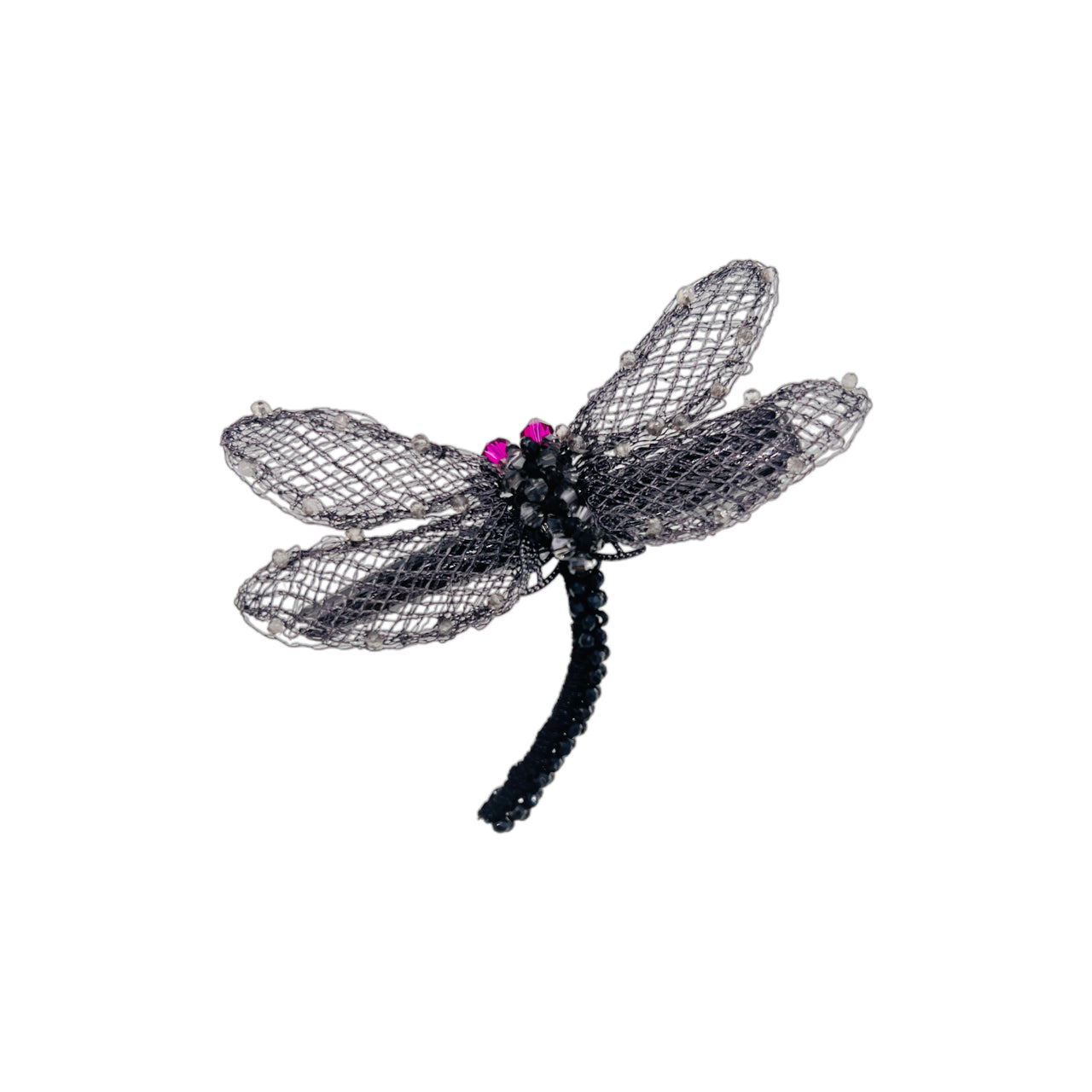 Libellule Nocturne · Dragonfly Alligator Clip