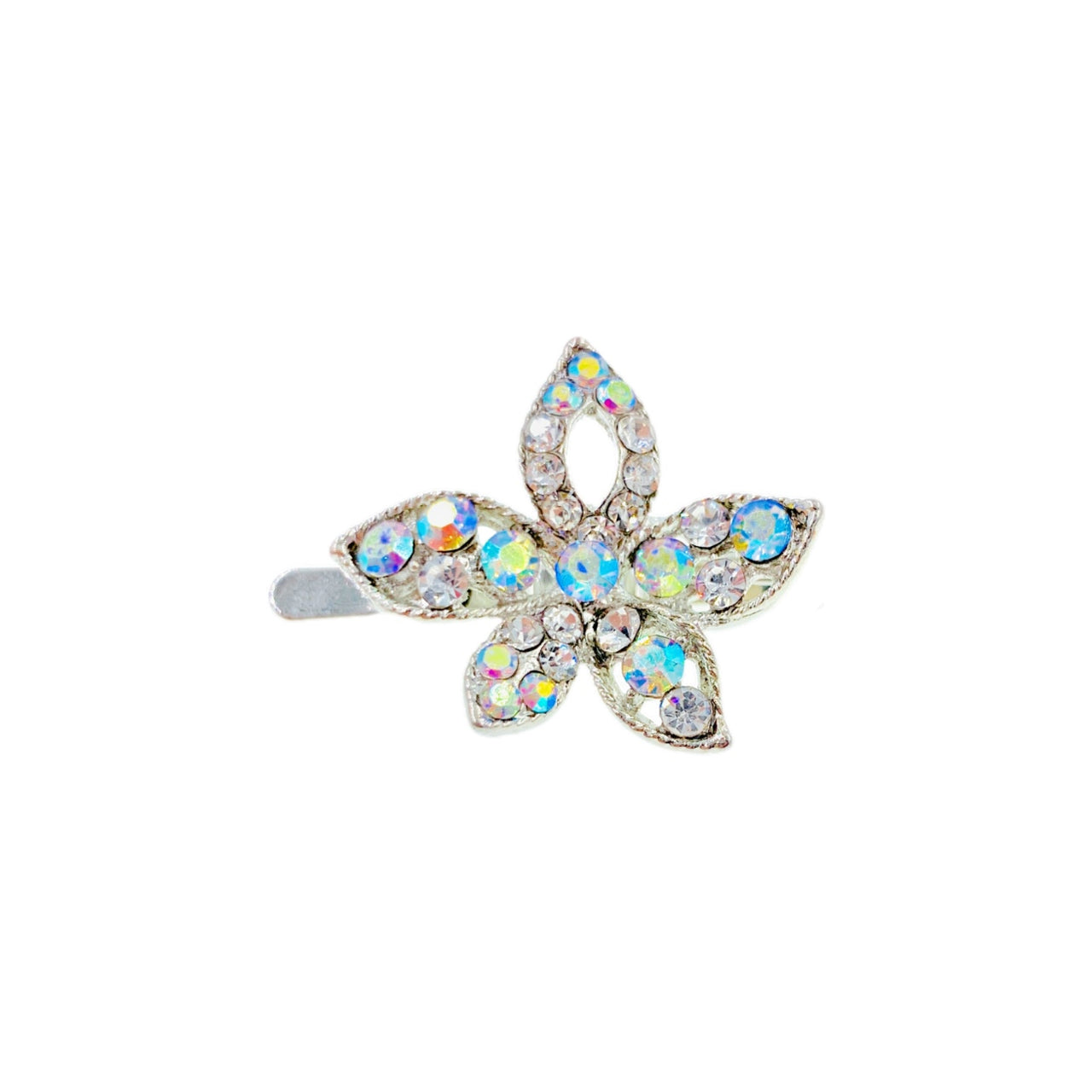 Streptocarpus Crystal Flower Magnetic Hair Clip