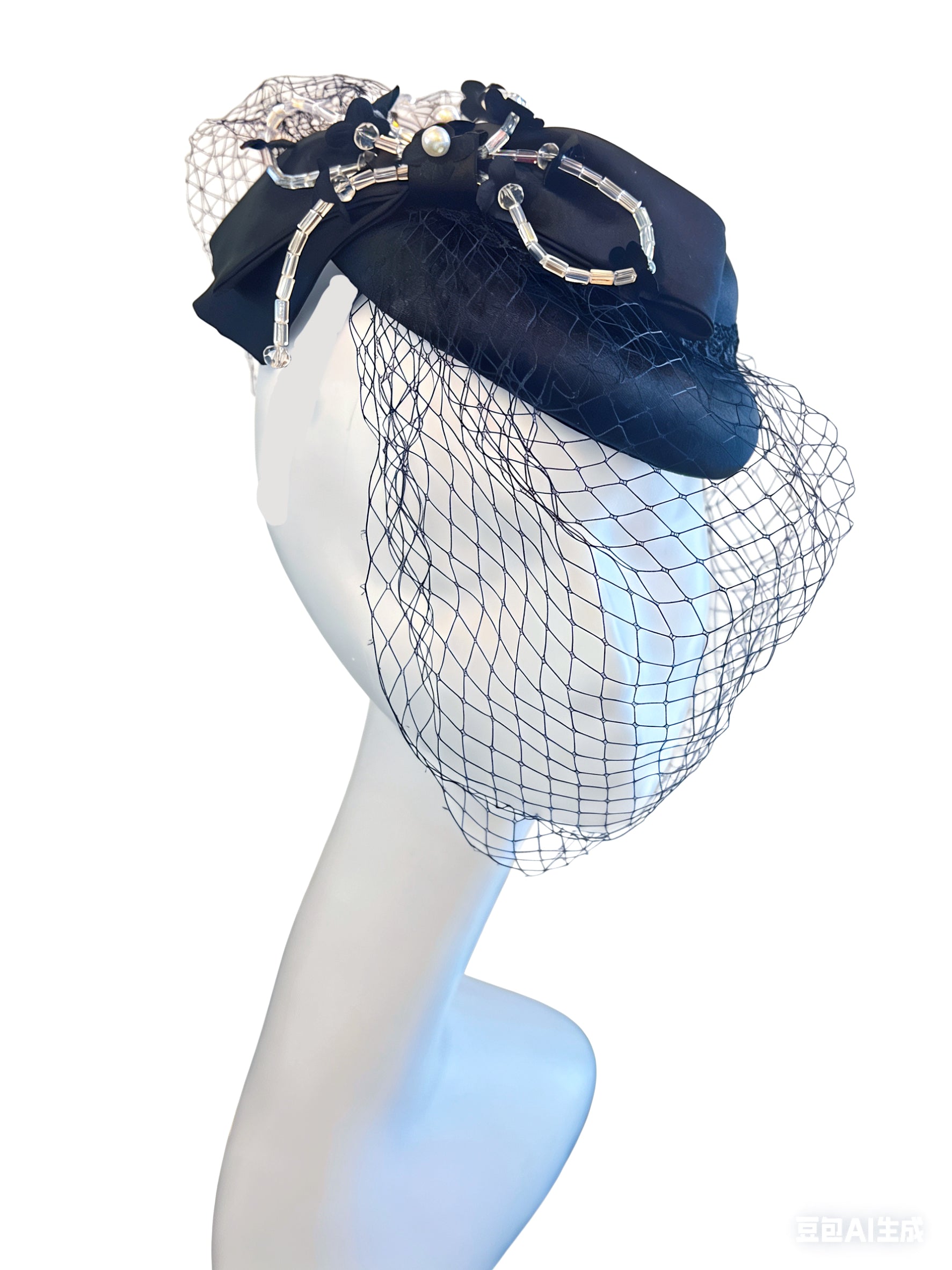 Noeud Élégance Silk Fascinator F3026 ✅ - MOGHANT