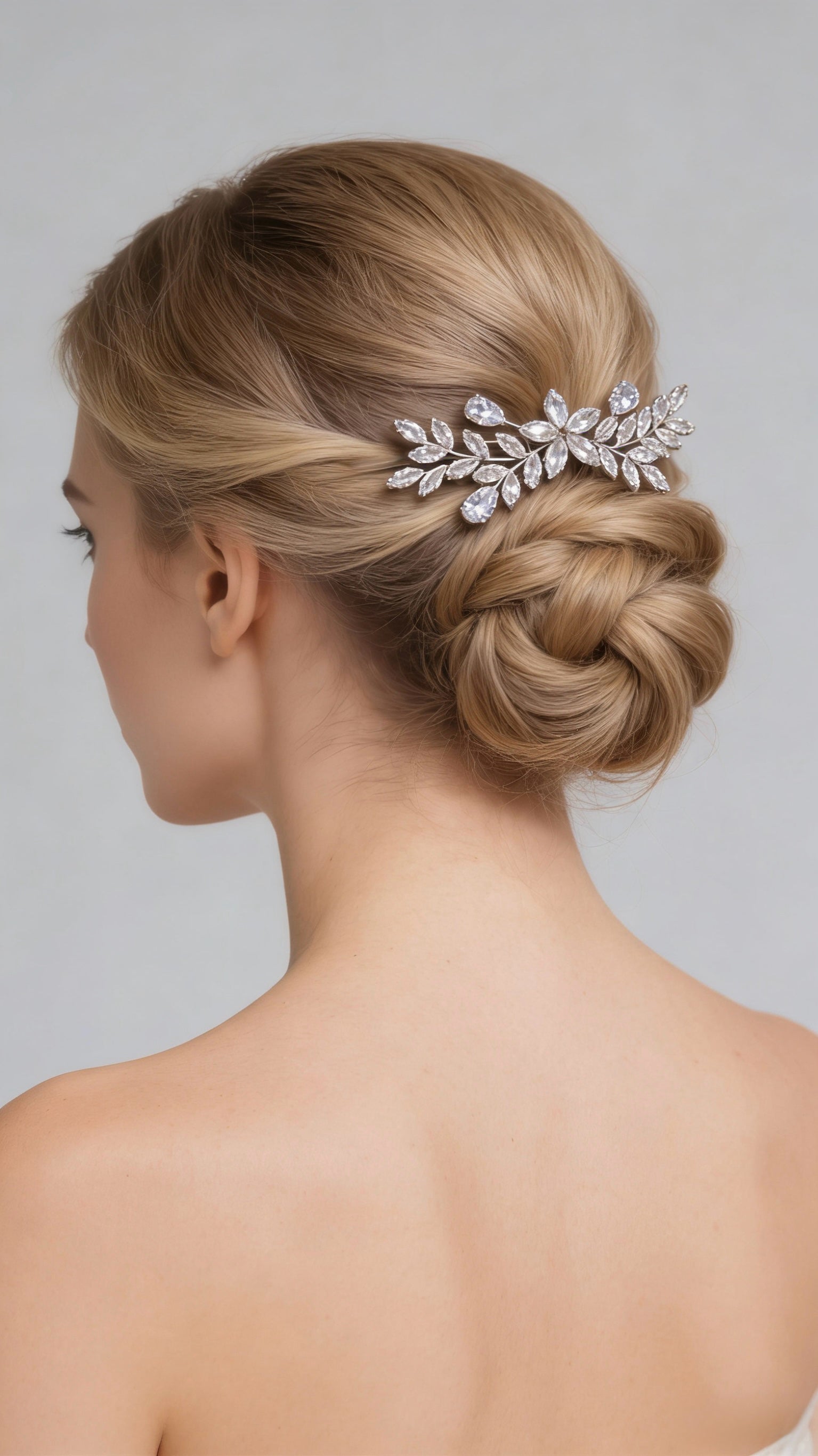 Aurora Blossom Grace Bridal Hair Comb - MOGHANT