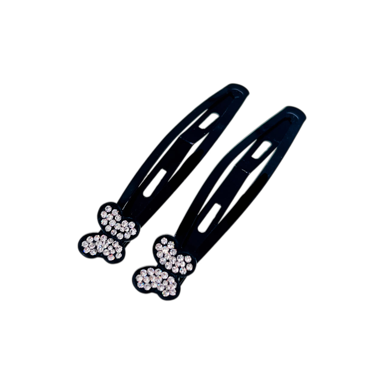 Butterfly Crystal Click-Clack Clip · C21