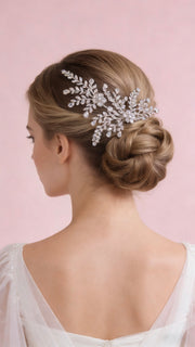 Aurora Royal Garden Bridal Hair Clip - MOGHANT