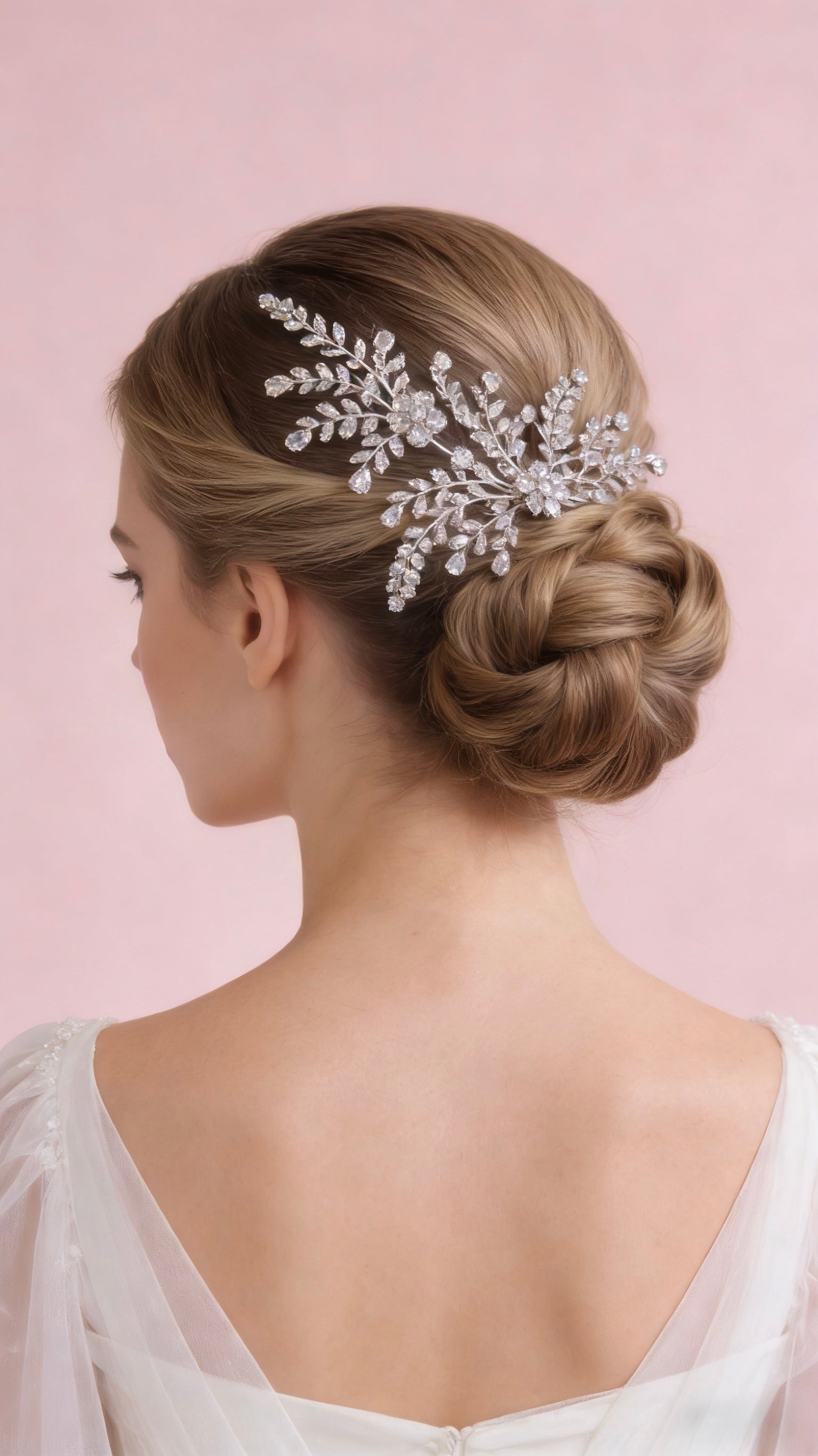 Aurora Royal Garden Bridal Hair Clip - MOGHANT
