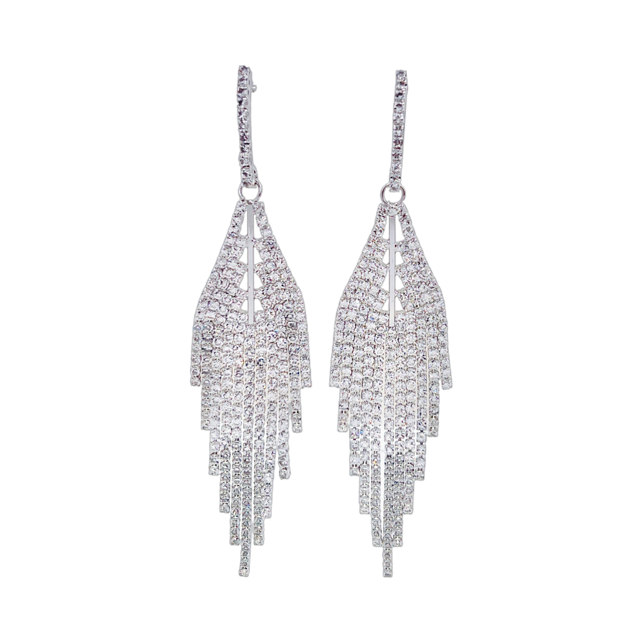 Éventail d’Argent Earrings