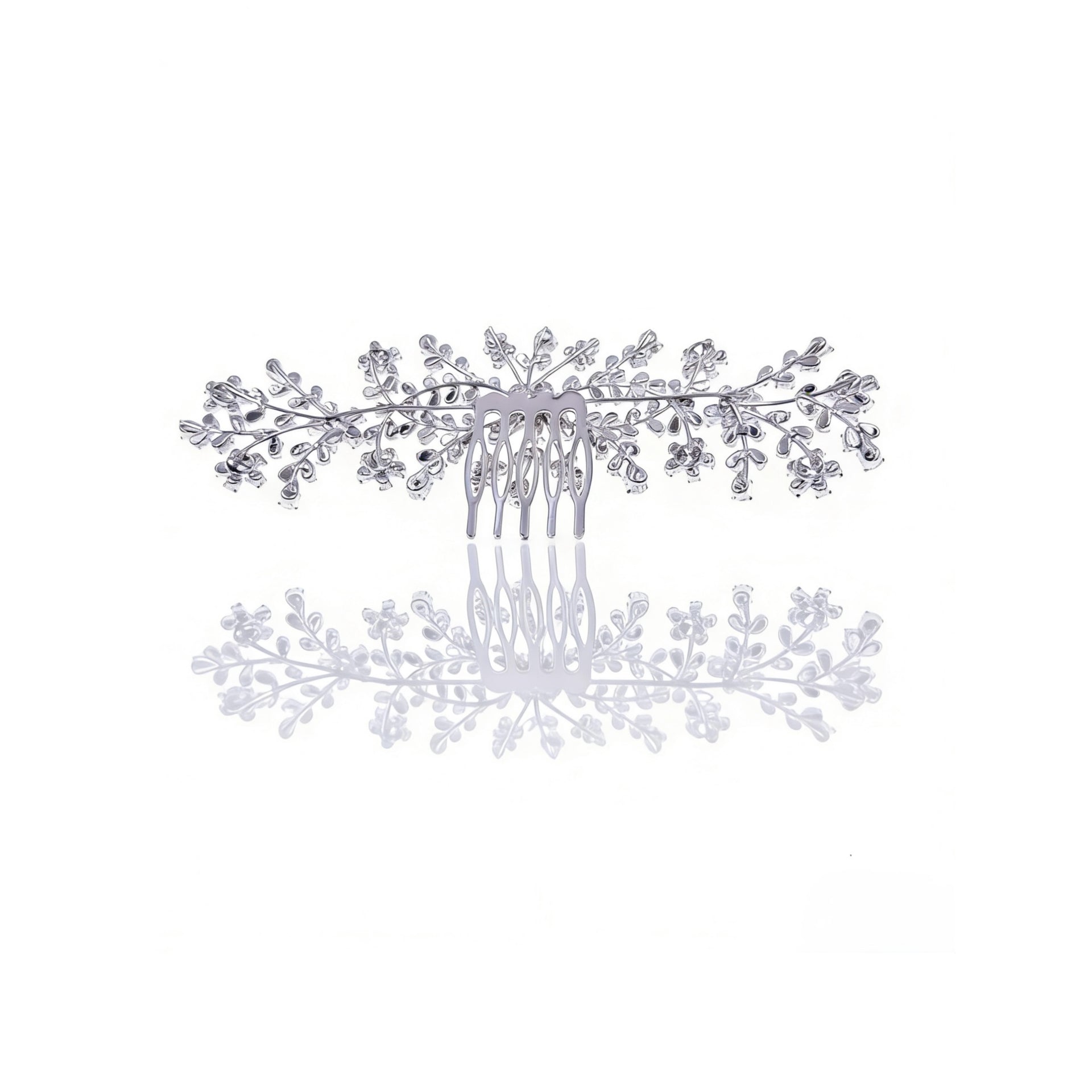 Aurora Floral Vine Bridal Hair Comb - MOGHANT