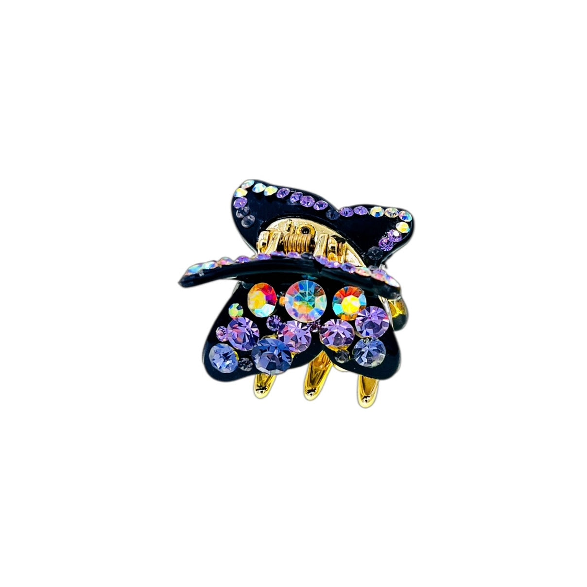 Papillon Brillant Acrylic Crystal Hair Claw Butterfly