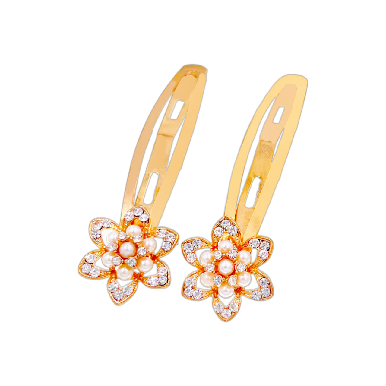 Pearl Flower Click-Clack Clip · C02