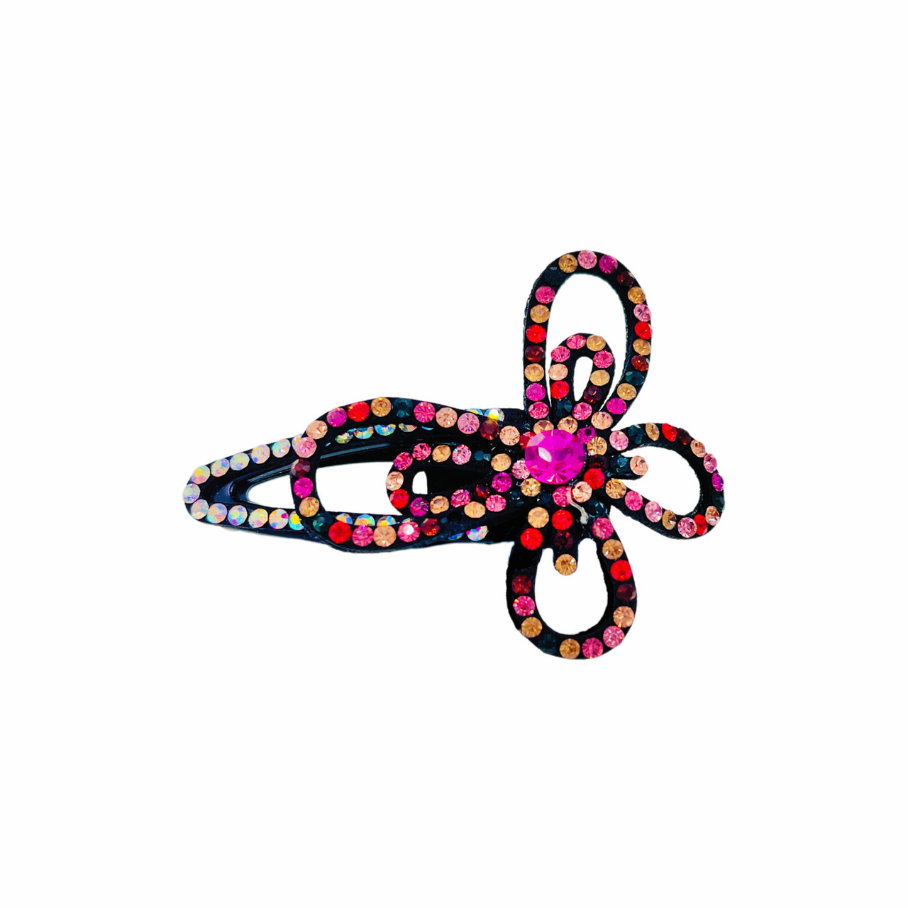 Ethereal Butterfly · Crystal Alligator Clip