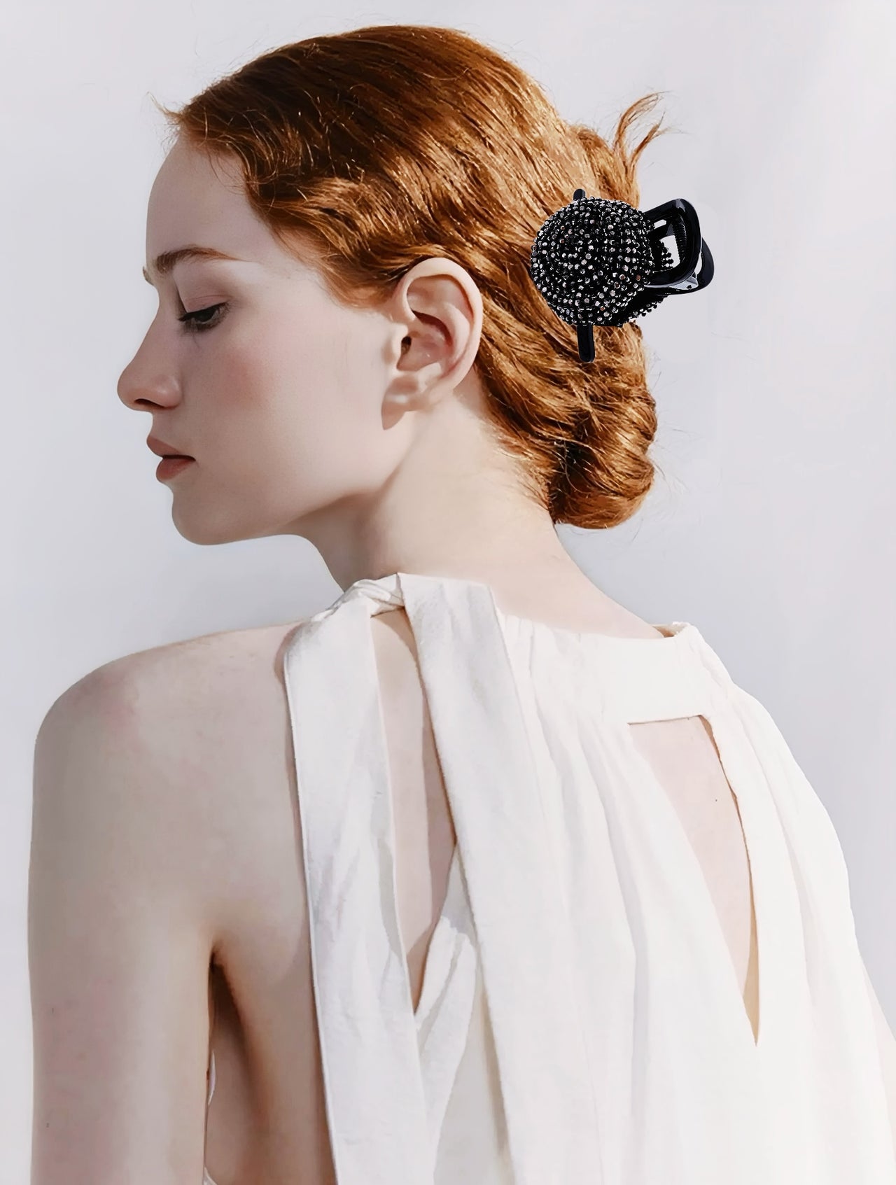 Noir Rose Hair Claw