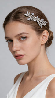 Aurora Blossom Grace Bridal Hair Comb - MOGHANT