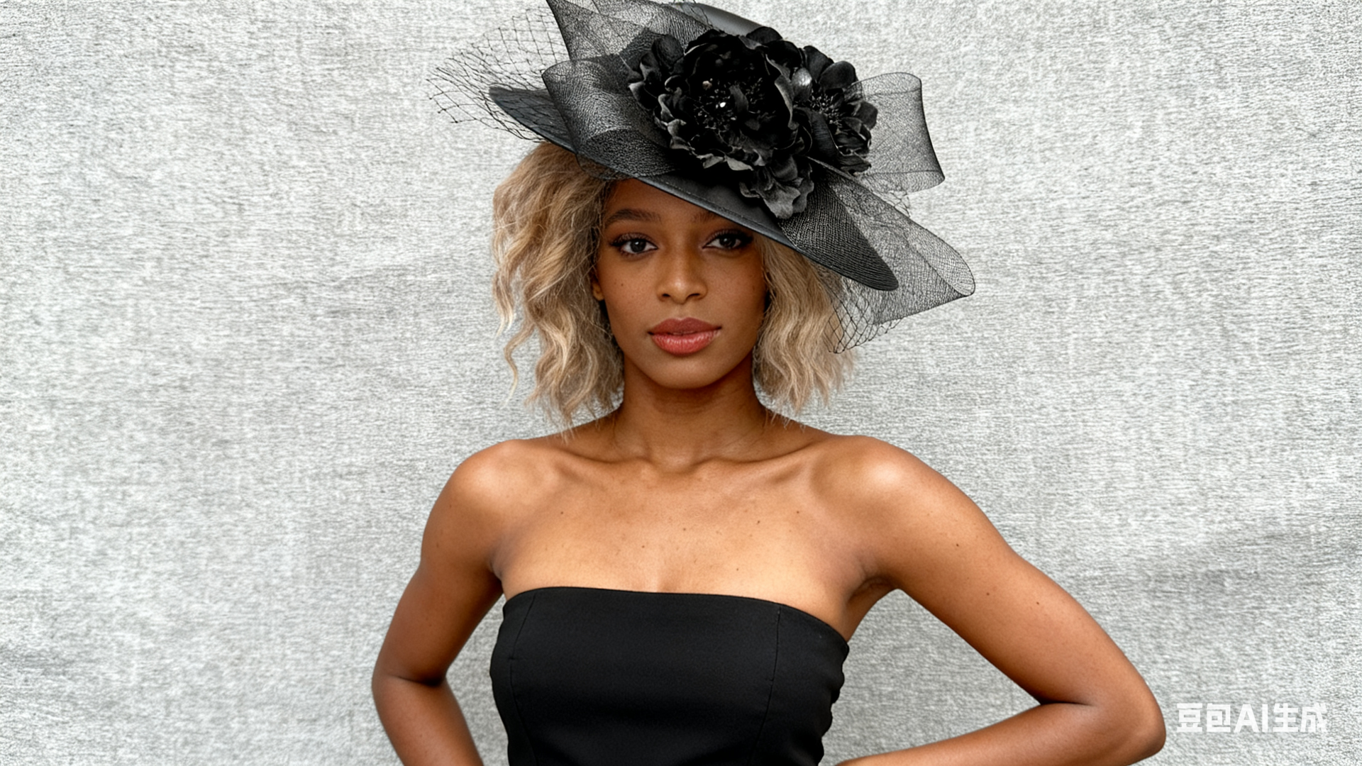 Fleur Élégance Dress Hat DH5005 - MOGHANT
