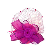 ✅Voile Élégance Floral Fascinator F3028 - MOGHANT