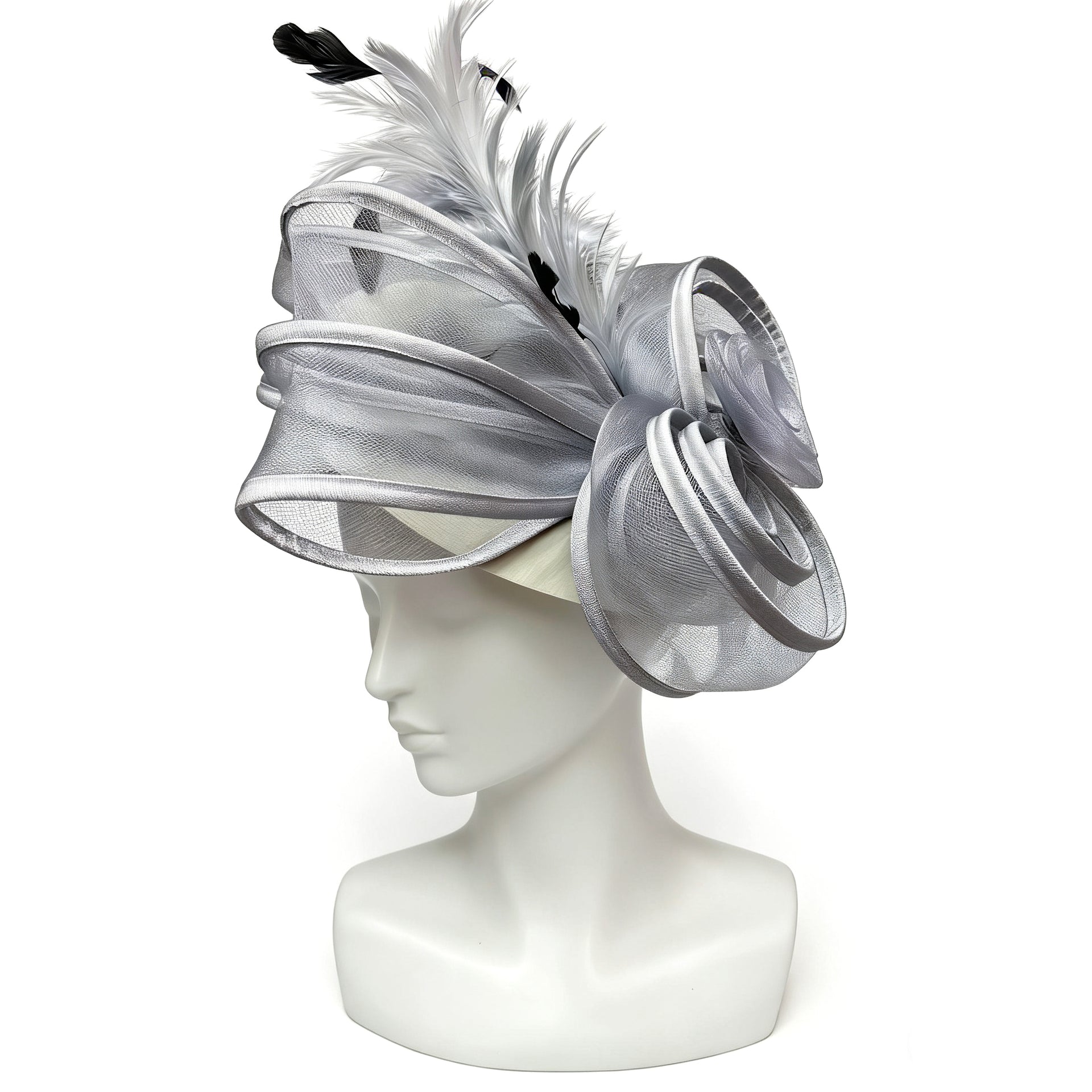 Fleur Plume Fascinator F3011 - MOGHANT