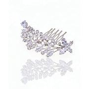 Lumina Butterfly Dewdrop Bridal Hair Comb - MOGHANT