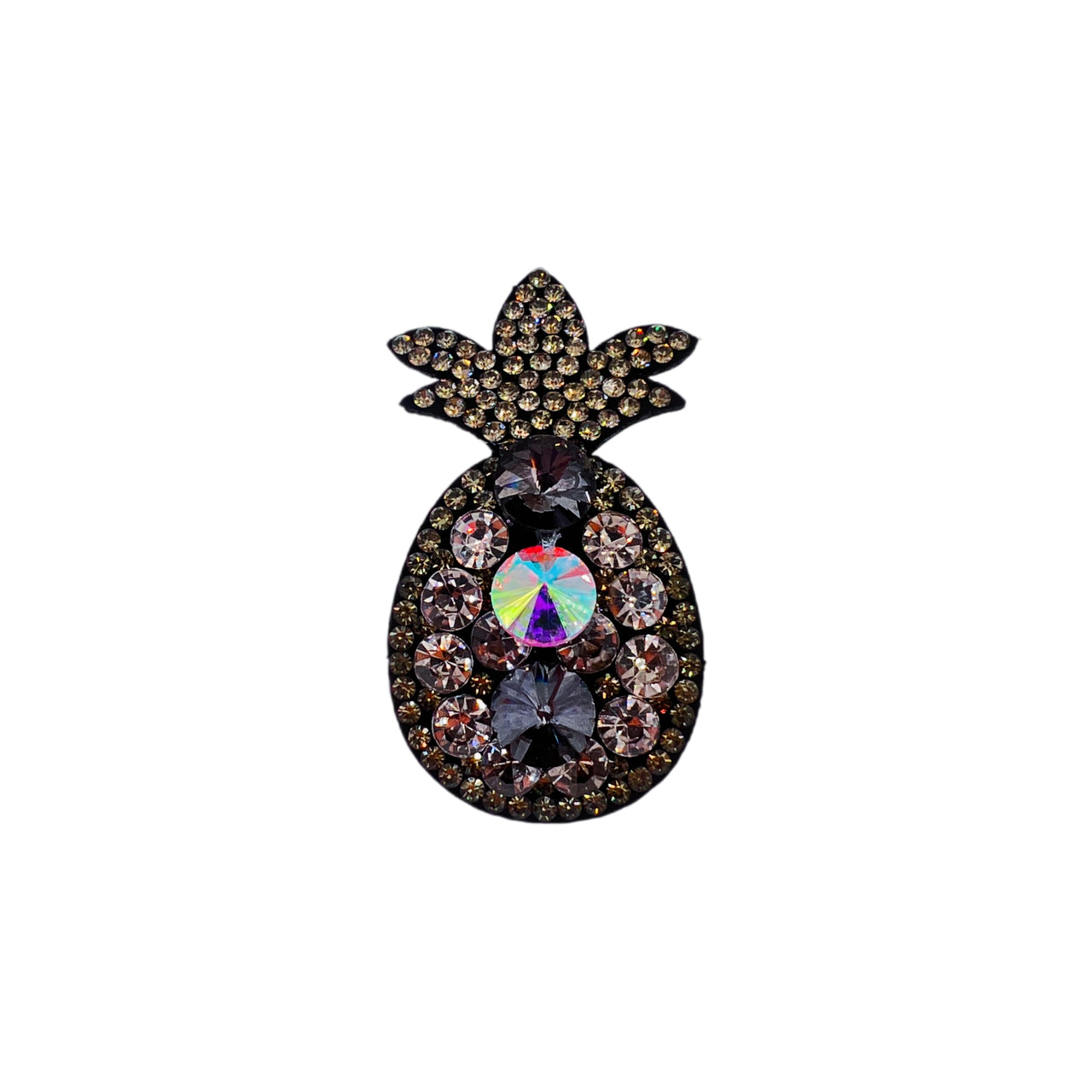 Crystal Whimsy · Golden Bloom Pineapple BB Clip