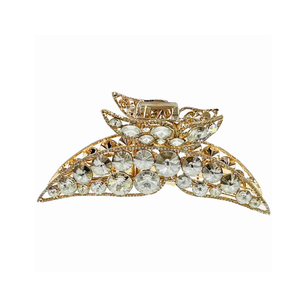 Dawn's Wing Swarovski Crystal Large Hair Claw