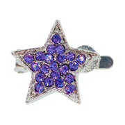 Calypso Star Magnetic Hair Clip Rhinestone Crystal  Hairpin Small Barrette, Magnetic Clip - MOGHANT