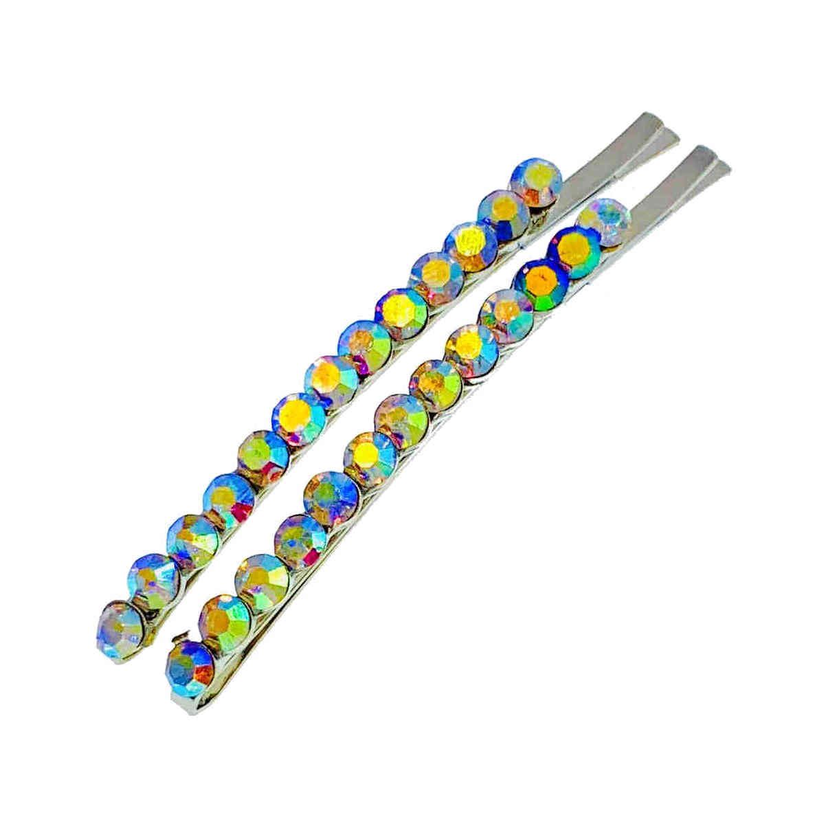 Elsie Extra Long Bobby Pin Hairpin Rhinestone Crystals