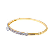 Queenie Cubic Zirconia Bangle Bracelet, Bracelet Bangle Cuff - MOGHANT