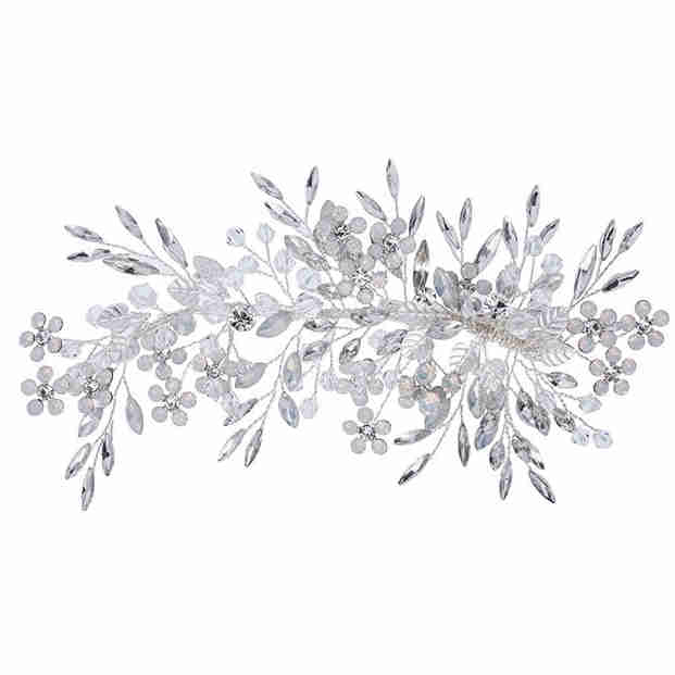 Francine Handmade Wedding Hair Comb Austrian Crystals Beads