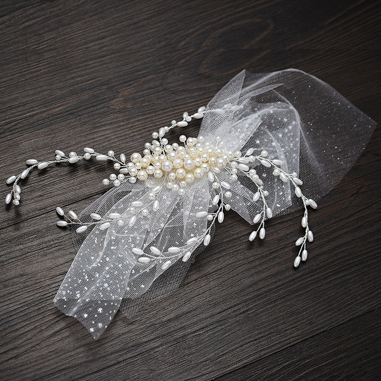 Magalie Wedding Hair Comb  Handmade with Pearl