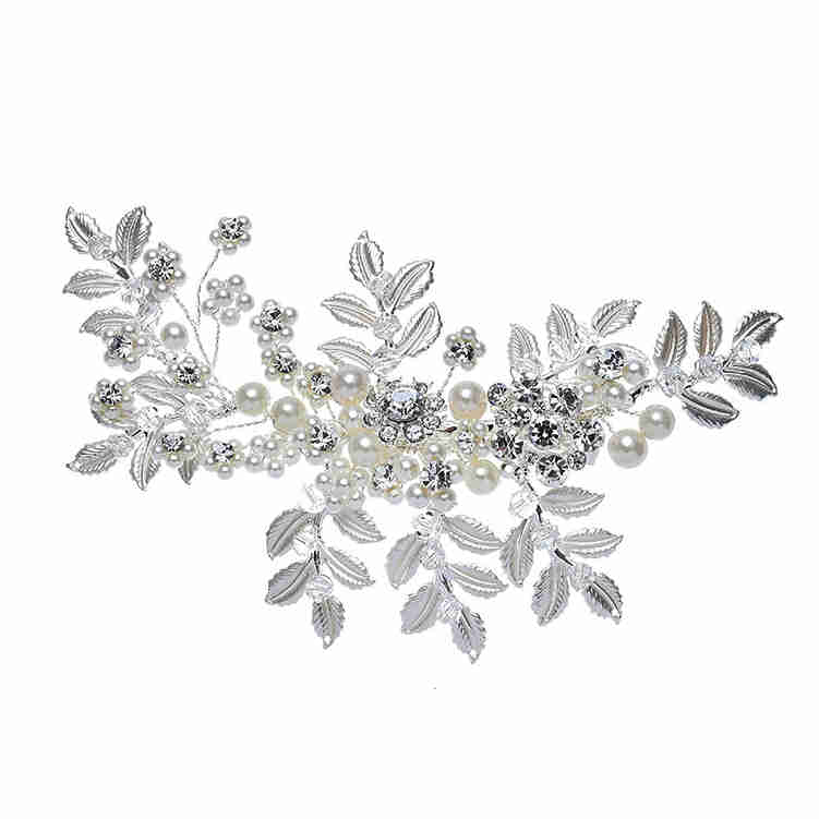 Clairene Wedding Hair Comb Handmade with Austrian Crystals Beads