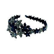 Senta Handmade Flowers Stars Headband Hairband use Swarovski ELM Crystals, Headband - MOGHANT