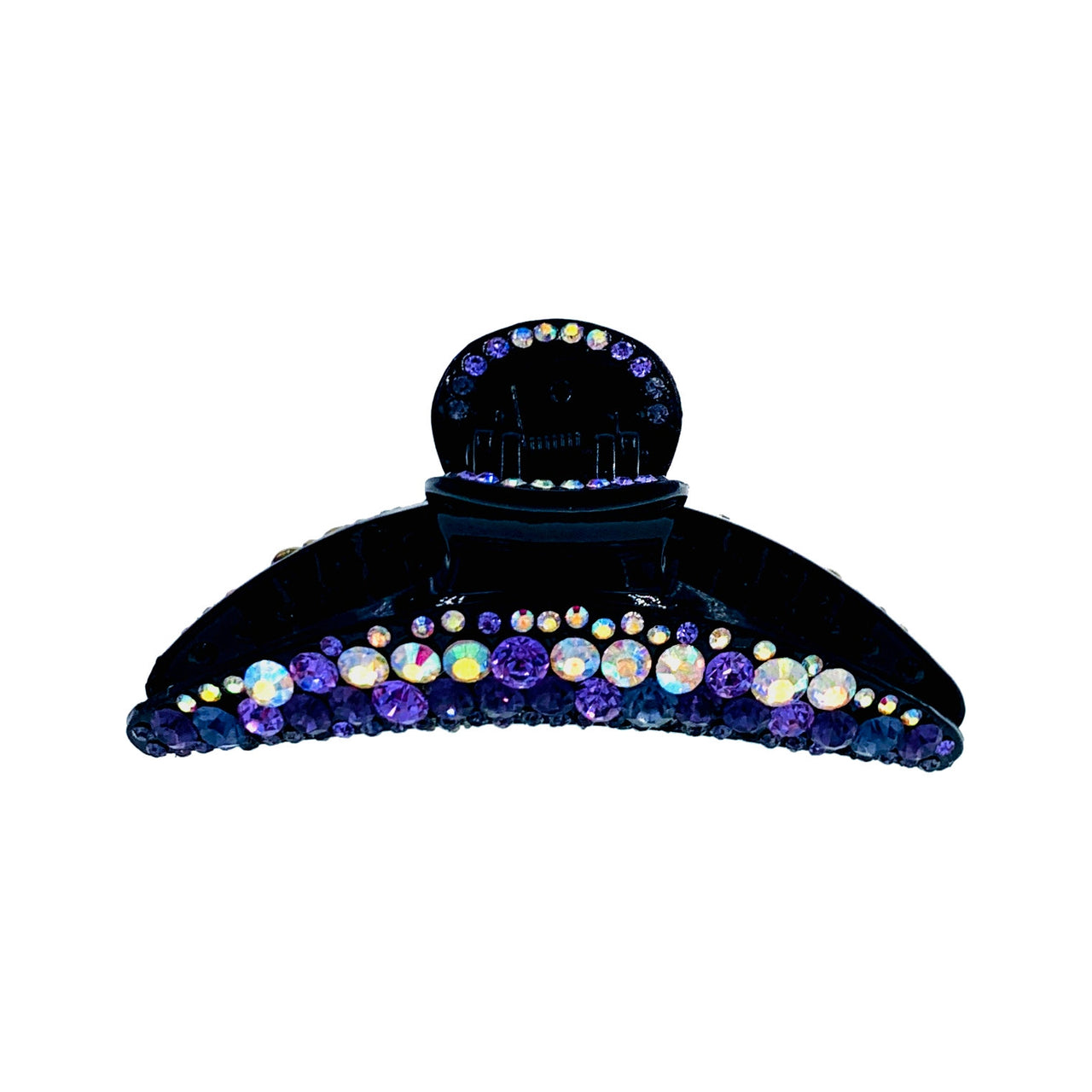 Dale CLASSIC Handmade Heart Acrylic Hair Claw JAW Clip Rhinestone Crystal Hairpin, Hair Claw - MOGHANT