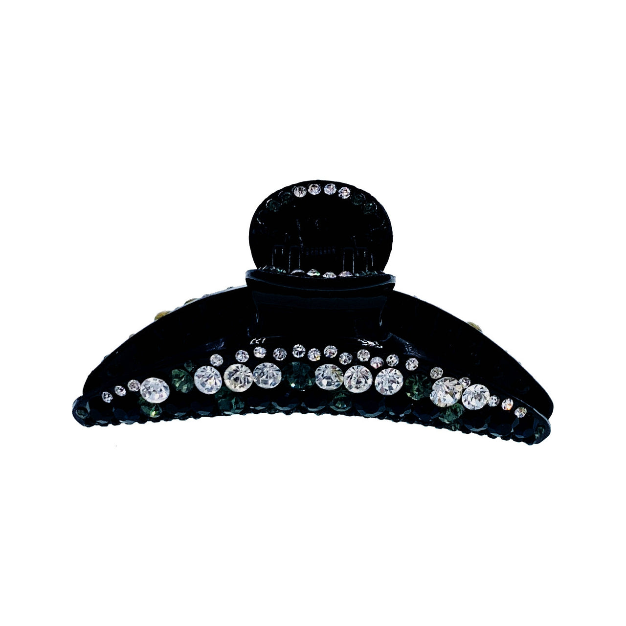 Dale CLASSIC Handmade Heart Acrylic Hair Claw JAW Clip Rhinestone Crystal Hairpin, Hair Claw - MOGHANT