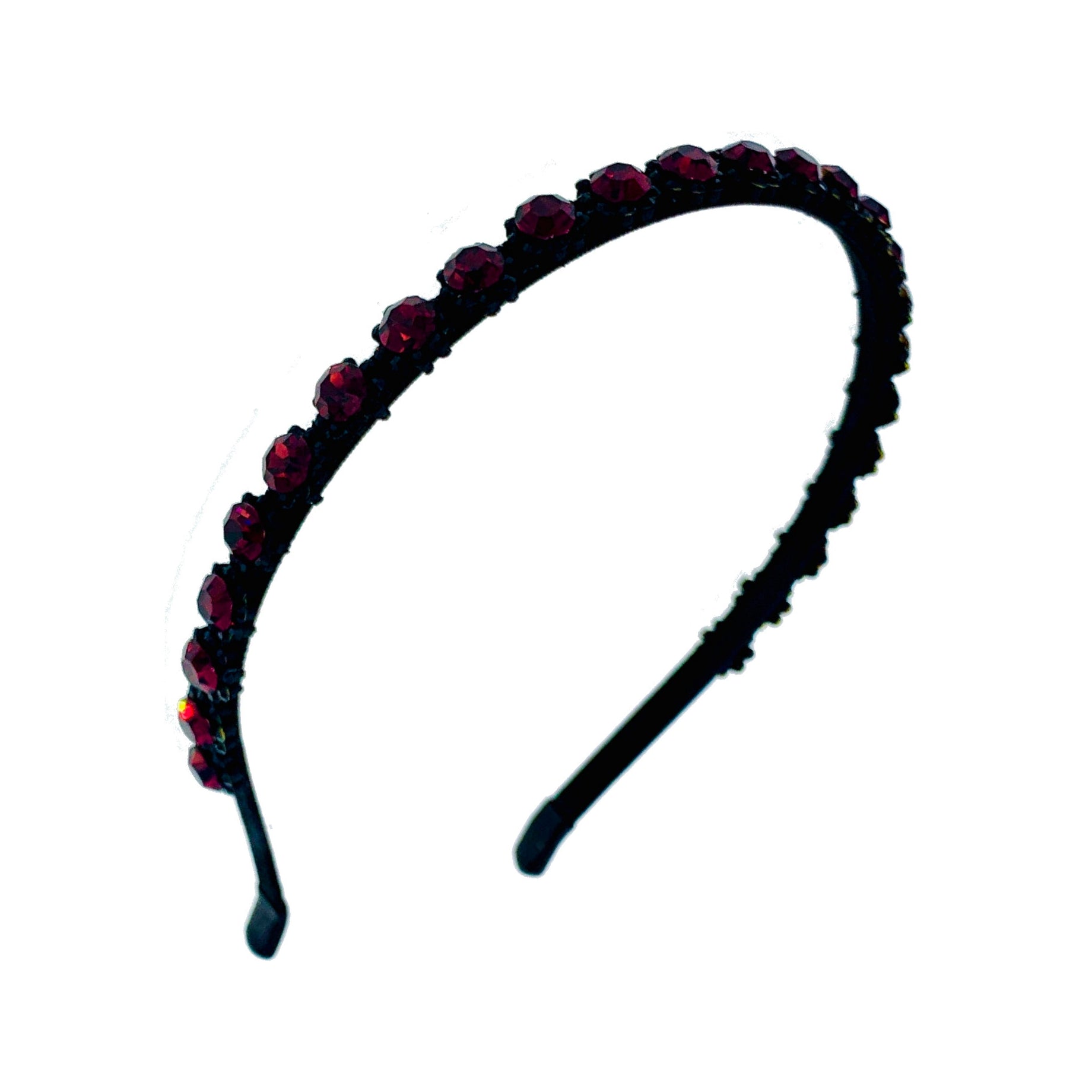 Ottila Simple Handmade Headband Hairband use Swarovski ELM Crystals, Headband - MOGHANT