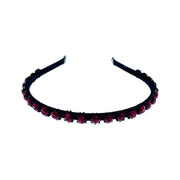 Ottila Simple Handmade Headband Hairband use Swarovski ELM Crystals, Headband - MOGHANT