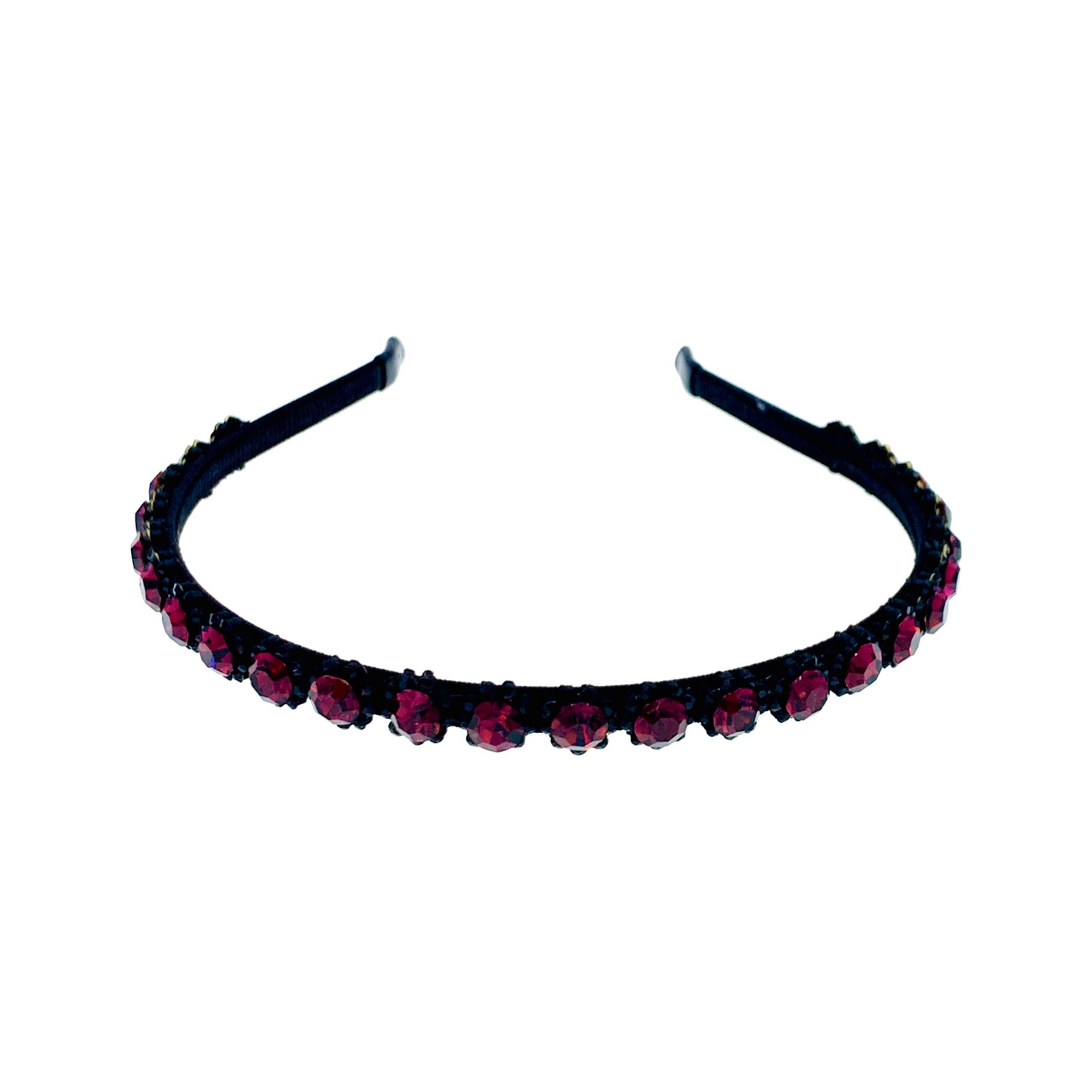 Ottila Simple Handmade Headband Hairband use Swarovski ELM Crystals, Headband - MOGHANT